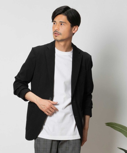 EDWIN(エドウィン)の「EDWIN(エドウィン)【WEB限定】「デニスラ」 テーラードジャケット(テーラードジャケット・メンズ・ブラック・L/M/XL)」の1枚目の写真