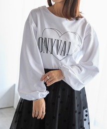each | 《ONIVA！》ボリュームスリーブ裏毛カットソー(Tシャツ/カットソー)