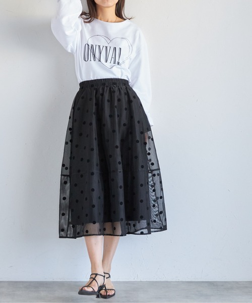 each（イーチ）の「《ONIVA！》ボリュームスリーブ裏毛カットソー（Tシャツ/カットソー・レディース・シルバー/ホワイト・FREE）」の9枚目の写真