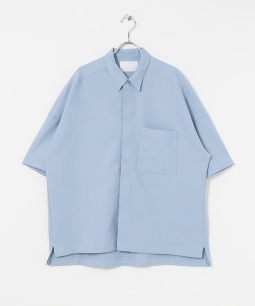 URBAN RESEARCH(アーバンリサーチ)の「URBAN RESEARCH iD LINEN LIKE TWILL SHIRTS(シャツ/ブラウス・メンズ・ベージュ/ブルー/グリーン/アイボリー・MEDIUM/LARGE)」の5枚目の写真