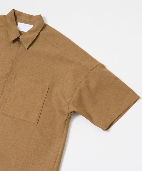 URBAN RESEARCH(アーバンリサーチ)の「URBAN RESEARCH iD LINEN LIKE TWILL SHIRTS(シャツ/ブラウス・メンズ・ベージュ/ブルー/グリーン/アイボリー・MEDIUM/LARGE)」の13枚目の写真