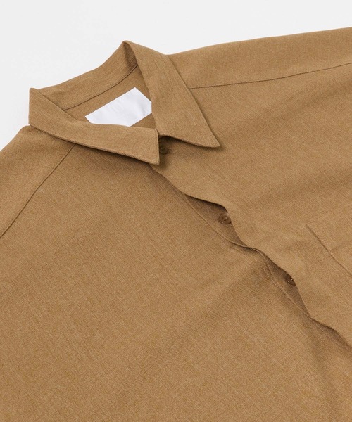 URBAN RESEARCH(アーバンリサーチ)の「URBAN RESEARCH iD LINEN LIKE TWILL SHIRTS(シャツ/ブラウス・メンズ・ベージュ/ブルー/グリーン/アイボリー・MEDIUM/LARGE)」の16枚目の写真