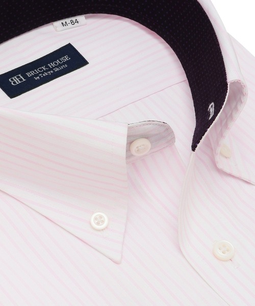 形態安定ノーアイロン ボタンダウン 長袖ビジネスワイシャツ（ビジネスシャツ）｜TOKYO SHIRTS（トウキョウシャツ）