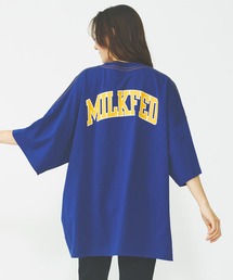 MILKFED. | COLLEGE LOGO SUPER BIG S/S TOP(Tシャツ/カットソー)