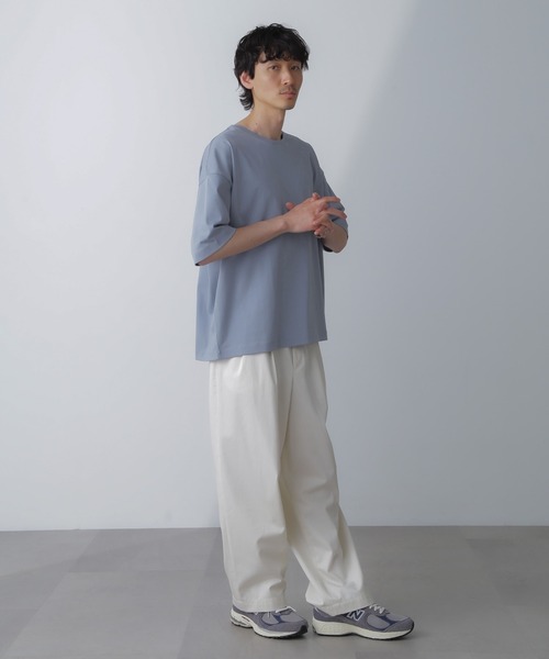 セール】WEB限定/アンチスメル ルーズクルーネックTシャツ 半袖