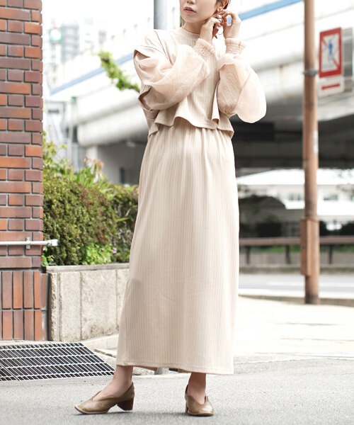 zootie（ズーティー）の「大人見えRIBカットソー シアー