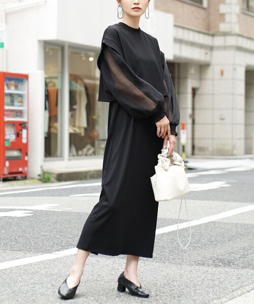 zootie（ズーティー）の「大人見えRIBカットソー シアー