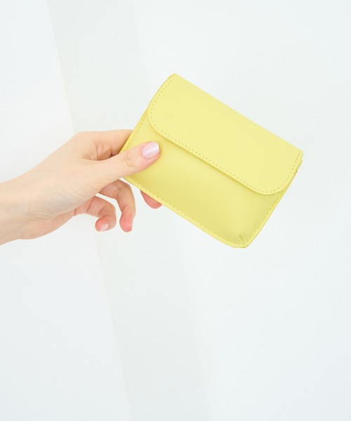 ROPE' PICNIC(ロペピクニック)の「ウォレット&マイクロミニショルダーバッグ(ショルダーバッグ・レディース・ブラック/イエロー系その他/シルバー/キナリ/ピンク・FREE)」の4枚目の写真