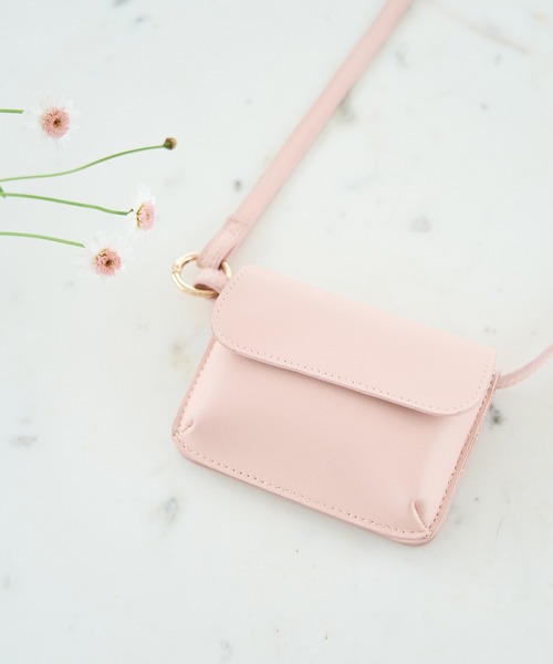 ROPE' PICNIC(ロペピクニック)の「ウォレット&マイクロミニショルダーバッグ(ショルダーバッグ・レディース・ブラック/イエロー系その他/シルバー/キナリ/ピンク・FREE)」の1枚目の写真