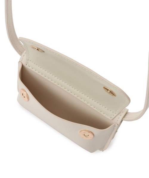 ROPE' PICNIC(ロペピクニック)の「ウォレット&マイクロミニショルダーバッグ(ショルダーバッグ・レディース・ブラック/イエロー系その他/シルバー/キナリ/ピンク・FREE)」の9枚目の写真