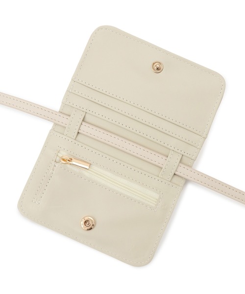 ROPE' PICNIC(ロペピクニック)の「ウォレット&マイクロミニショルダーバッグ(ショルダーバッグ・レディース・ブラック/イエロー系その他/シルバー/キナリ/ピンク・FREE)」の8枚目の写真