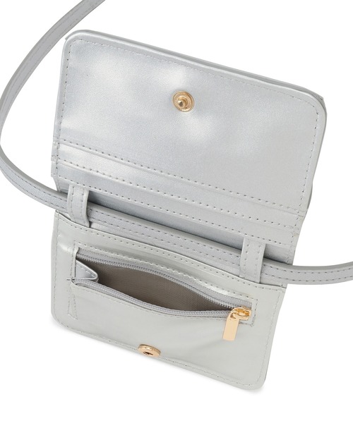 ROPE' PICNIC(ロペピクニック)の「ウォレット&マイクロミニショルダーバッグ(ショルダーバッグ・レディース・ブラック/イエロー系その他/シルバー/キナリ/ピンク・FREE)」の20枚目の写真