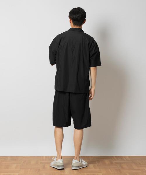 CAMP7(キャンプセブン)の「CAMP7(キャンプ7)【メンズ】CPTEXパッカブル半袖シャツ(シャツ/ブラウス・メンズ・オリーブ/グレー/ブラック・M/L/XL)」の15枚目の写真