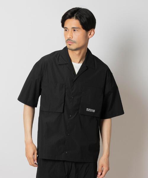 CAMP7(キャンプセブン)の「CAMP7(キャンプ7)【メンズ】CPTEXパッカブル半袖シャツ(シャツ/ブラウス・メンズ・オリーブ/グレー/ブラック・M/L/XL)」の16枚目の写真