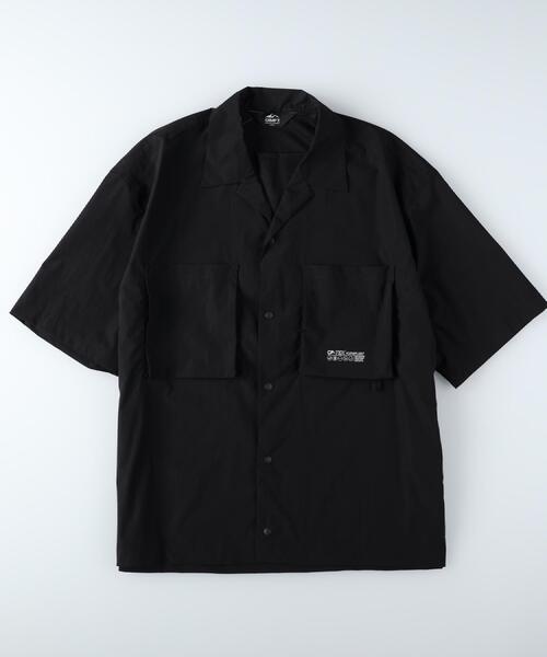 CAMP7(キャンプセブン)の「CAMP7(キャンプ7)【メンズ】CPTEXパッカブル半袖シャツ(シャツ/ブラウス・メンズ・オリーブ/グレー/ブラック・M/L/XL)」の18枚目の写真