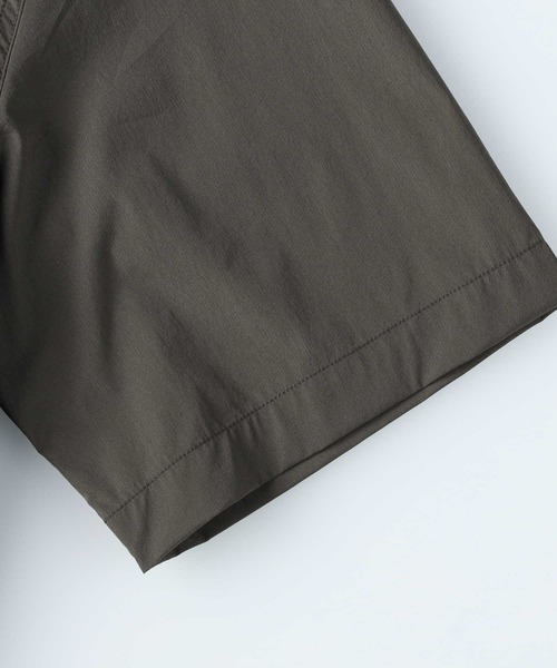 CAMP7（キャンプセブン）の「【CAMP7】CPTEXパッカブル半袖シャツ（シャツ/ブラウス・メンズ・オリーブ/グレー/ブラック・M/L/XL）」の5枚目の写真