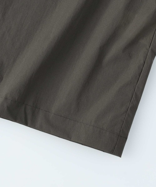 CAMP7（キャンプセブン）の「【CAMP7】CPTEXパッカブル半袖シャツ（シャツ/ブラウス・メンズ・オリーブ/グレー/ブラック・M/L/XL）」の6枚目の写真