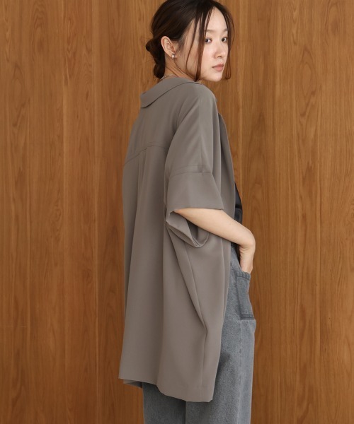 Bab（バブ）の「シングルボタンテーラードジャケット（テーラードジャケット・レディース・ブラック/グレー・M）」の14枚目の写真