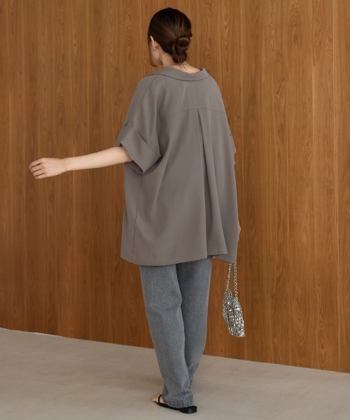 Bab（バブ）の「シングルボタンテーラードジャケット（テーラードジャケット・レディース・ブラック/グレー・M）」の15枚目の写真