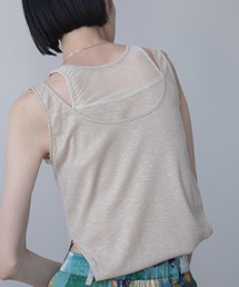 VACANCY | シアーレイヤードホール2wayアメスリタンク(タンクトップ)