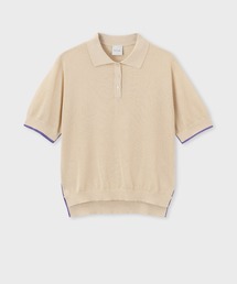 美品 24年製 ポールスミス サマーニット ポロシャツ カシミヤ混 希少サイズL Paul Smith（ポールスミス）の「ウィメンズ ルレックス ニット