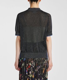 美品 24年製 ポールスミス サマーニット ポロシャツ カシミヤ混 希少サイズL Paul Smith（ポールスミス）の「ウィメンズ ルレックス ニット