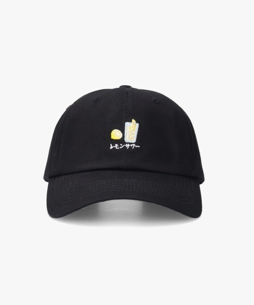 CASTANO（カスターノ）の「CASTANO SOUVENIR CAP [レモンサワー]（キャップ・メンズ・ホワイト/ブラック/ベージュ・57~59cm）」の8枚目の写真