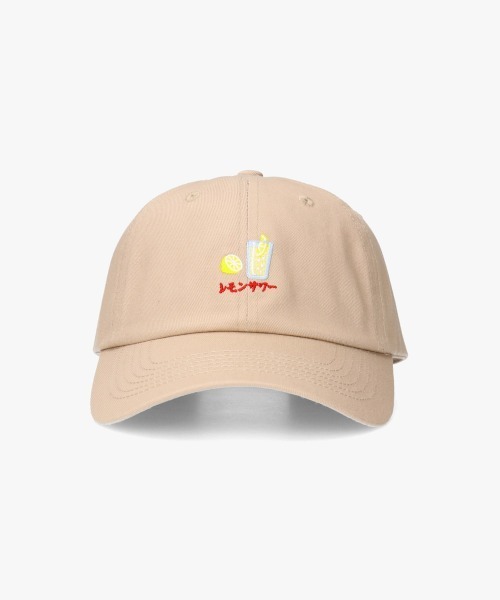 CASTANO（カスターノ）の「CASTANO SOUVENIR CAP [レモンサワー]（キャップ・メンズ・ホワイト/ブラック/ベージュ・57~59cm）」の14枚目の写真