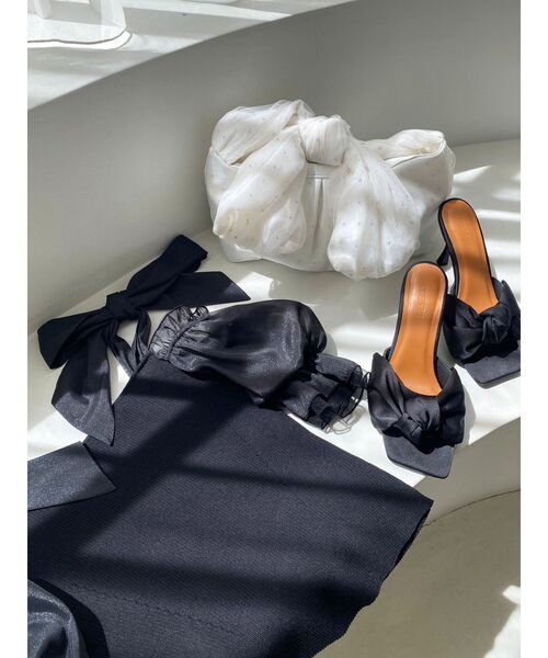 RESEXXY（リゼクシー）の「リボンハンドルバッグ（ハンドバッグ・レディース・ゴールド/ピンク/ホワイト・FREE）」の17枚目の写真