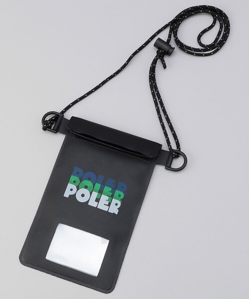 POLeR（ポーラー）の「POLeR/ポーラー HIGH&DRY TPU MOBILE POUCH（スマホケース/カバー・メンズ・ブラック/オリーブ・ONE SIZE）」の2枚目の写真