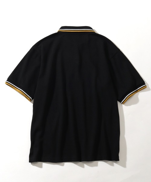 ☆美品☆LYLE & SCOTT ライルアンドスコット　半袖ポロ　ブラック L LYLE&SCOTT ポロシャツ 「LYLE＆SCOTT/ライルアンドスコット