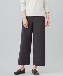 ジェイプレス　新品未使用ブラックウォッチチェックワイドパンツ13号サイズ J.PRESS Ladies｜J.プレス レディスのパンツ（チェック柄）通販