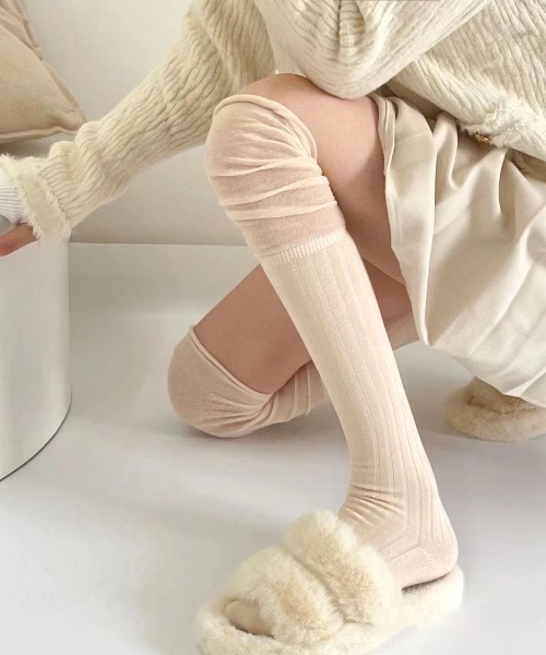 セール】切替ハイソックス（ソックス/靴下）｜Per sist ence