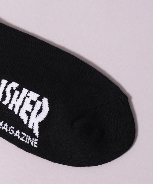 THRASHER（スラッシャー）の「(LF)【THRASHER】【3足セット】ロゴ ジャガード アンクルソックス（ソックス/靴下・メンズ・ブラック系2/ブラック系1/その他1・25～27cm）」の12枚目の写真