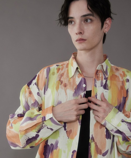 LUCY（ルーシー）の「LUCY/アムンゼンパターンBIGシャツ（シャツ/ブラウス・メンズ・その他2/その他1/その他4/その他3・MEDIUM/LARGE）」の4枚目の写真