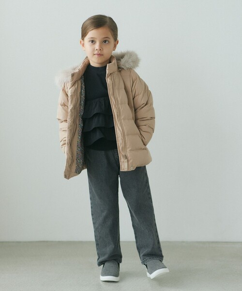 新品GREEN LABEL RELAXING ファー付ダウンジャケット　ネイビー green label relaxing（グリーンレーベルリラクシング）の