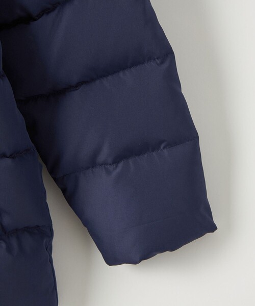 green label relaxing(グリーンレーベルリラクシング)の「ガールズダウンコート / キッズ 100cm-130cm(ダウンジャケット/コート・キッズ・ダークグレー/ベージュ/ネイビー・100cm/110cm/120cm/130cm)」の10枚目の写真