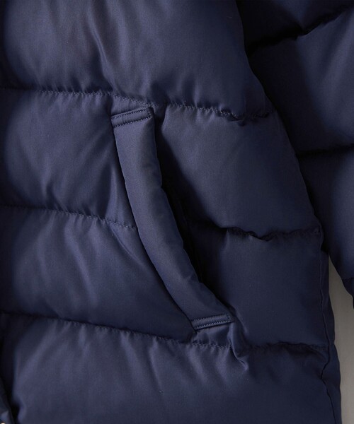 green label relaxing(グリーンレーベルリラクシング)の「ガールズダウンコート / キッズ 100cm-130cm(ダウンジャケット/コート・キッズ・ダークグレー/ベージュ/ネイビー・100cm/110cm/120cm/130cm)」の11枚目の写真