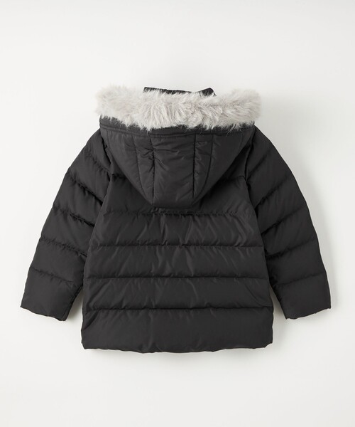 green label relaxing(グリーンレーベルリラクシング)の「ガールズダウンコート / キッズ 100cm-130cm(ダウンジャケット/コート・キッズ・ダークグレー/ベージュ/ネイビー・100cm/110cm/120cm/130cm)」の20枚目の写真