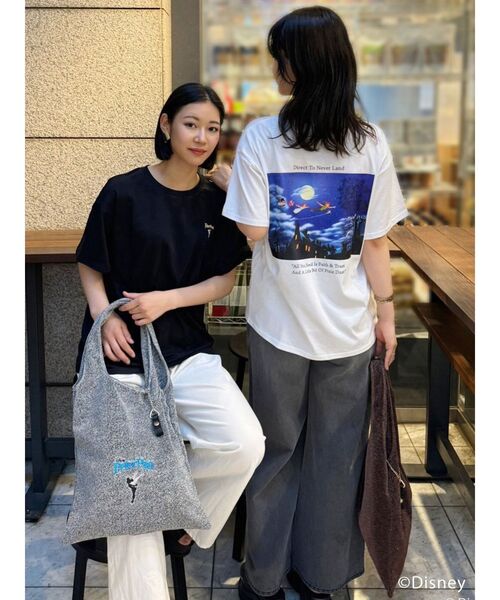 MURUA（ムルーア）の「【ディズニーコレクション】ピーター・パン ティンカー・ベル/デザインラメバッグ（トートバッグ・レディース・ブラウン/シルバー・FREE）」の14枚目の写真