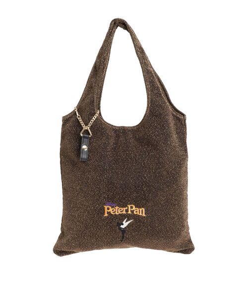 MURUA（ムルーア）の「【ディズニーコレクション】ピーター・パン ティンカー・ベル/デザインラメバッグ（トートバッグ・レディース・ブラウン/シルバー・FREE）」の21枚目の写真