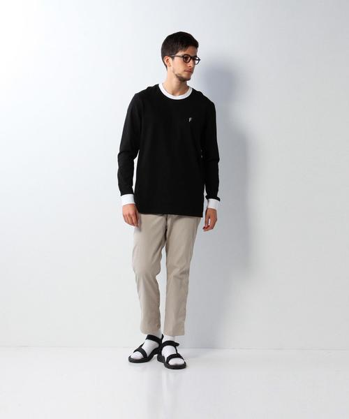 Steven Alan(スティーブンアラン)の「<FUTUR> PIQUE RINGER T/Tシャツ(Tシャツ/カットソー・メンズ・ブラック・MEDIUM/LARGE)」の8枚目の写真