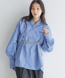 LOWRYS FARM | ２ＷＡＹストライプシャツＬＳ　116624(シャツ/ブラウス)