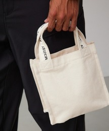 AZUL by moussy | キャンバスロゴテープミニバッグ(トートバッグ)