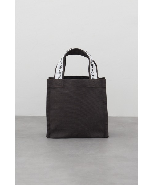 AZUL by moussy（アズールバイマウジー）の「キャンバスロゴテープミニバッグ（トートバッグ・メンズ・オフホワイト/グレー/ブラック・FREE）」の20枚目の写真