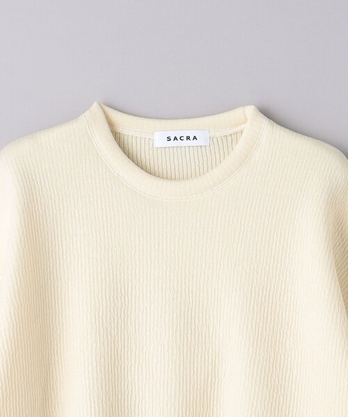 SACRA（サクラ）の「＜SACRA＞ワイドスリーブ トップス（Tシャツ