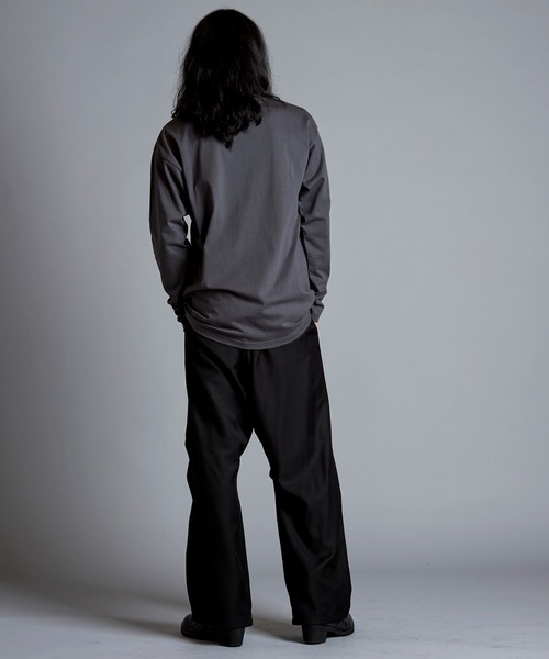 セール】ジオメトリックプリントBIG-PO（Tシャツ/カットソー）｜NO ID