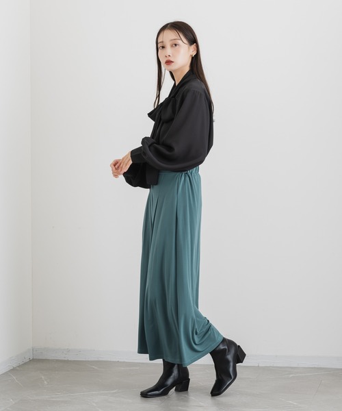 KATHARINE ROSS(キャサリンロス)の「【KATHARINE ROSS】ボウタイブラウス(シャツ/ブラウス・レディース・ブラック/ライトグレー・MEDIUM)」の9枚目の写真