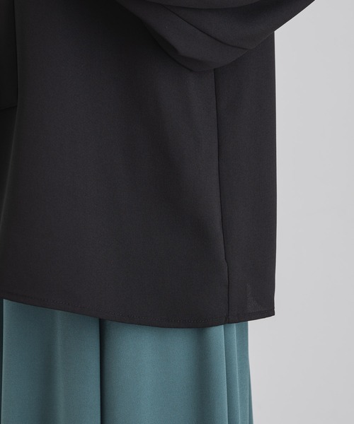 KATHARINE ROSS(キャサリンロス)の「【KATHARINE ROSS】ボウタイブラウス(シャツ/ブラウス・レディース・ブラック/ライトグレー・MEDIUM)」の19枚目の写真