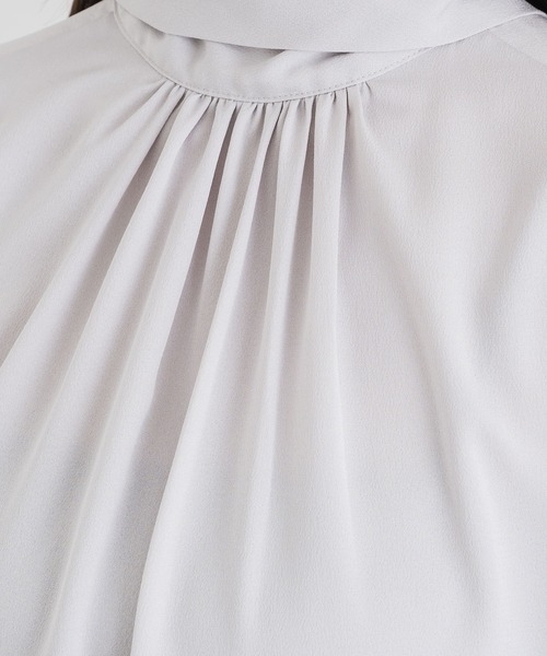 KATHARINE ROSS(キャサリンロス)の「【KATHARINE ROSS】ボウタイブラウス(シャツ/ブラウス・レディース・ブラック/ライトグレー・MEDIUM)」の3枚目の写真